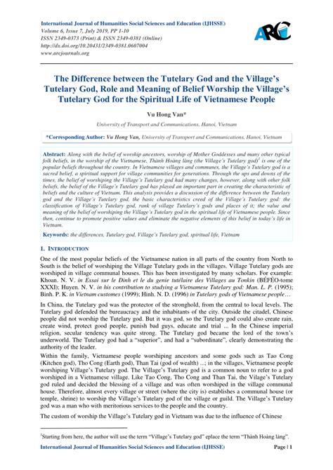 king of the village meaning|(PDF) The Difference between the Tutelary God and the Village's .